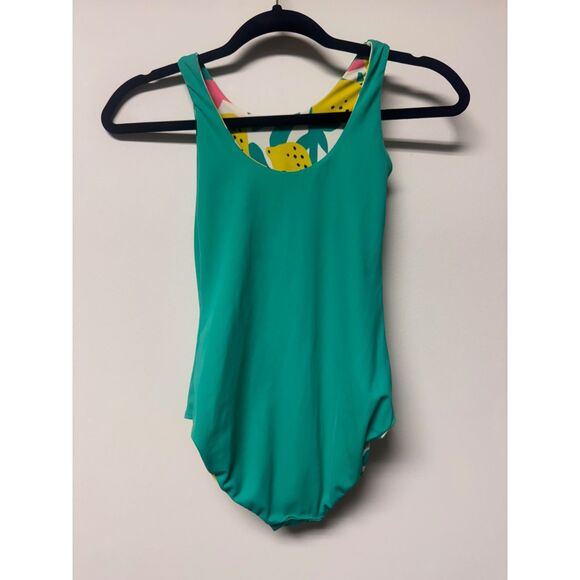 HANNA ANDERSSON Reversible Lemon One-Piece Swimsuit, Sz 120 cm (6-7) - Picture 4 of 4
